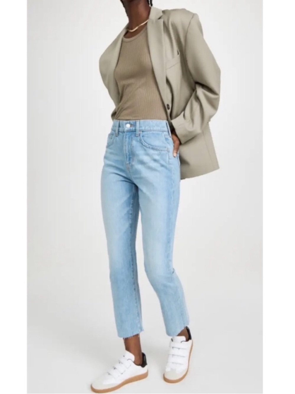 Veronica Beard Carly Kick Flare High Rise Jeans in Seaside Size 25 $288 NWT